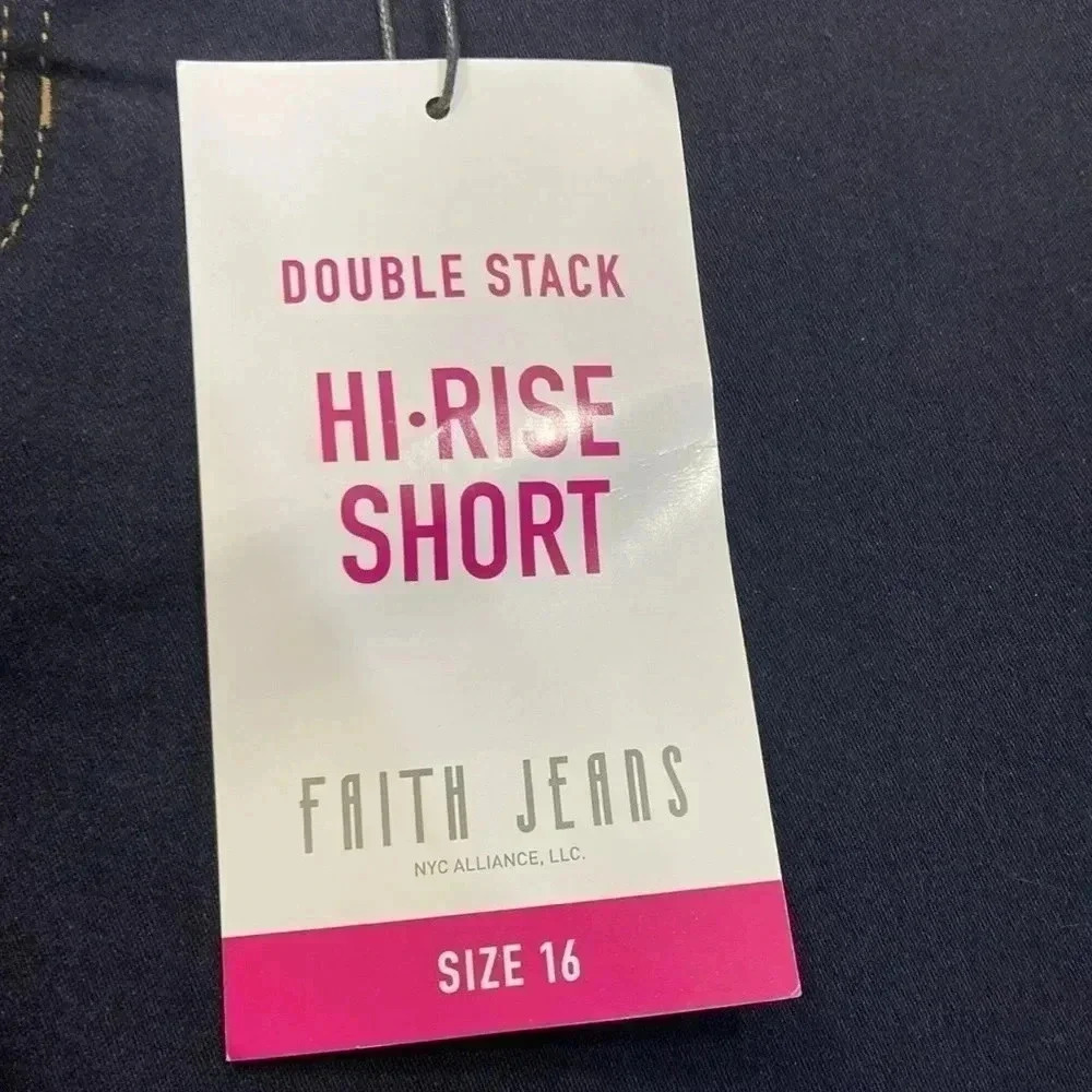 Faith jeans shorts size 16 - Picture 13 of 16